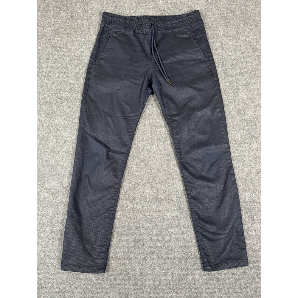 Bevy Flog Pants Womens 28 Blue Shelly Drawstring Pull On Elastic Waist Jogger‎